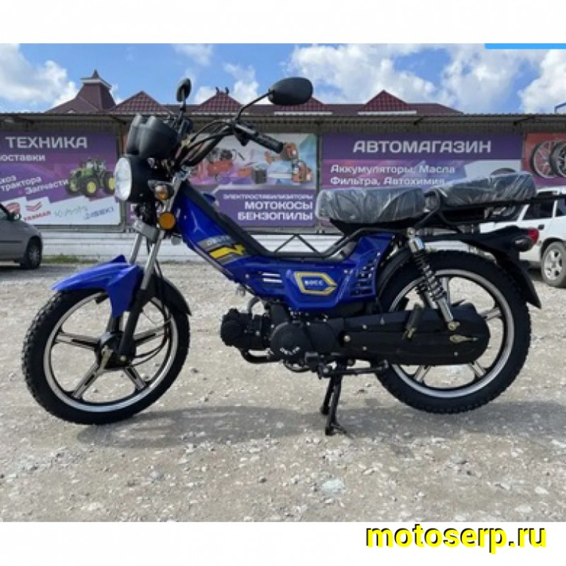 Купить  Мопед Millennium Delta 50 (Дельта 50) 50сс, 4Т ,возд. охл.,барабан/барабан, кол.17" (шт) 0110 (ТехМаркет купить с доставкой по Москве и России, цена, технические характеристики, комплектация фото  - motoserp.ru