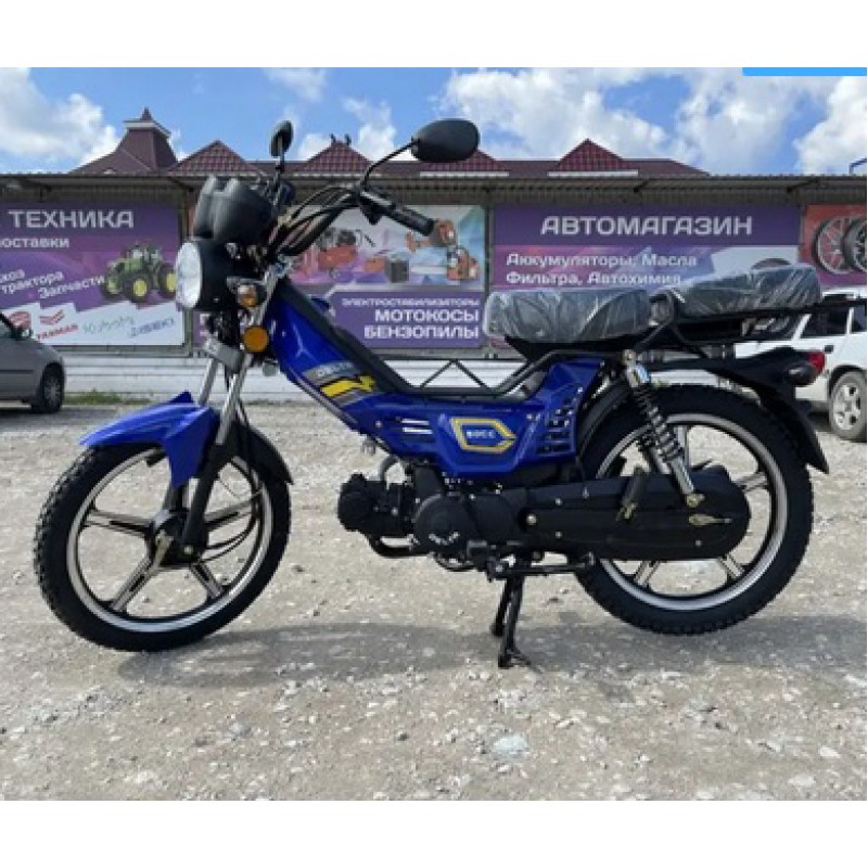Купить  Мопед Millennium Delta 50 (Дельта 50) 50сс, 4Т ,возд. охл.,барабан/барабан, кол.17" (шт) 0110 (ТехМаркет купить с доставкой по Москве и России, цена, технические характеристики, комплектация фото  - motoserp.ru