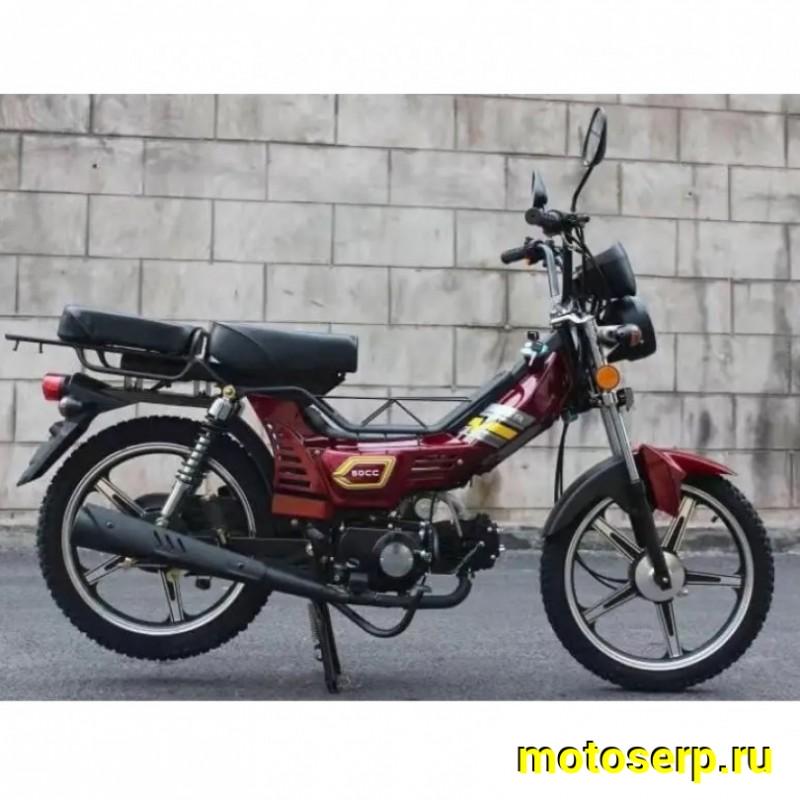 Купить  Мопед Millennium Delta 50 (Дельта 50) 50сс, 4Т ,возд. охл.,барабан/барабан, кол.17" (шт) 0110 (ТехМаркет купить с доставкой по Москве и России, цена, технические характеристики, комплектация фото  - motoserp.ru