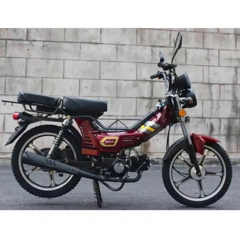 Купить  Мопед Millennium Delta 50 (Дельта 50) 50сс, 4Т ,возд. охл.,барабан/барабан, кол.17" (шт) 0110 (ТехМаркет купить с доставкой по Москве и России, цена, технические характеристики, комплектация фото  - motoserp.ru