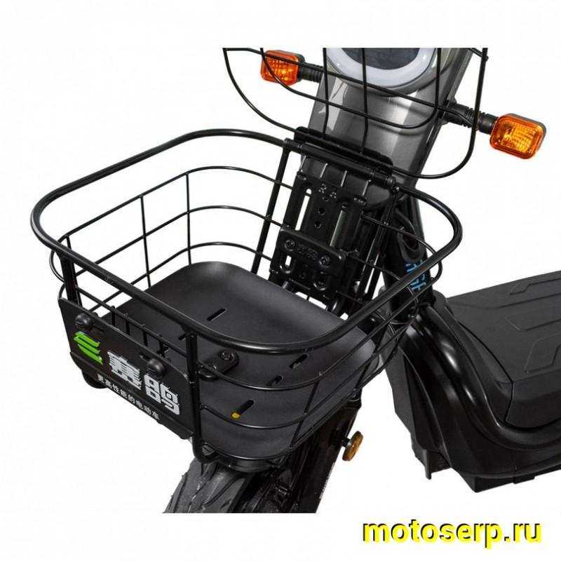 Купить  ====Электроскутер REGULMOTO SAIGE 350 Вт 48V 20Ah.,колеса 10", два аморт.,тормоза барабан. мех.ЧЕРНЫЙ (шт)  купить с доставкой по Москве и России, цена, технические характеристики, комплектация фото  - motoserp.ru