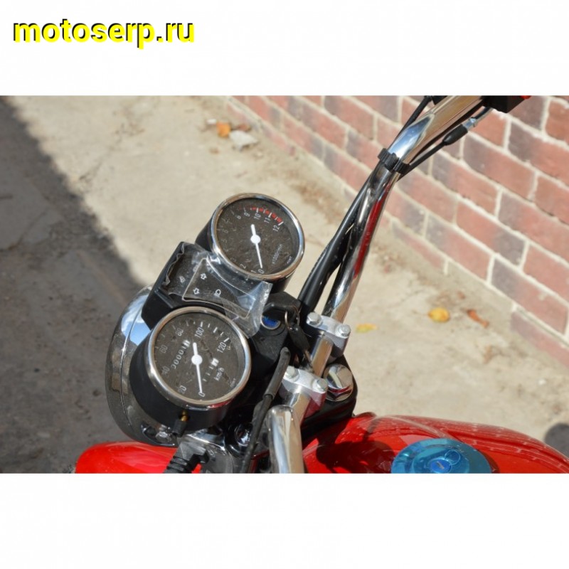 Купить  Мопед Motoland Альфа RX 11 красный (А) Альфа эр икс 50/110) 4Т; 50/110cc; колеса 17"; 4пер, эл. старт;  хром. тахом (шт) (ML 15329 купить с доставкой по Москве и России, цена, технические характеристики, комплектация фото  - motoserp.ru