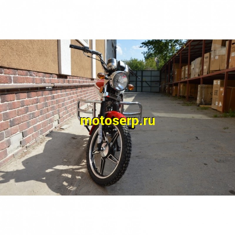 Купить  Мопед Motoland Альфа RX 11 красный (А) Альфа эр икс 50/110) 4Т; 50/110cc; колеса 17"; 4пер, эл. старт;  хром. тахом (шт) (ML 15329 купить с доставкой по Москве и России, цена, технические характеристики, комплектация фото  - motoserp.ru