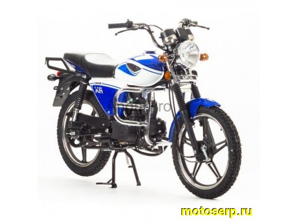 Купить  ====Мопед Motoland Альфа RX11 50/110 (+ЦПГ) синий (Альфа эр икс 50/110) 4Т; 50/110cc; колеса 17"литые; 4пер, эл. старт;  хром.  (зал) (шт) (ML 15328 купить с доставкой по Москве и России, цена, технические характеристики, комплектация фото  - motoserp.ru