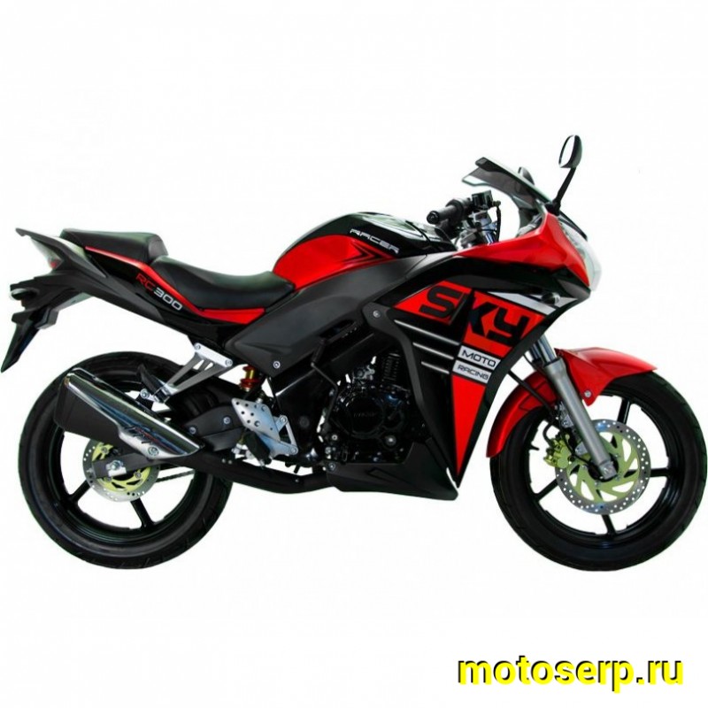 Купить  Мотоцикл Racer RC300CS Skyway 4так., 270сс, 5 ск., возд-масл. охл., кол. 17" (шт) купить с доставкой по Москве и России, цена, технические характеристики, комплектация фото  - motoserp.ru