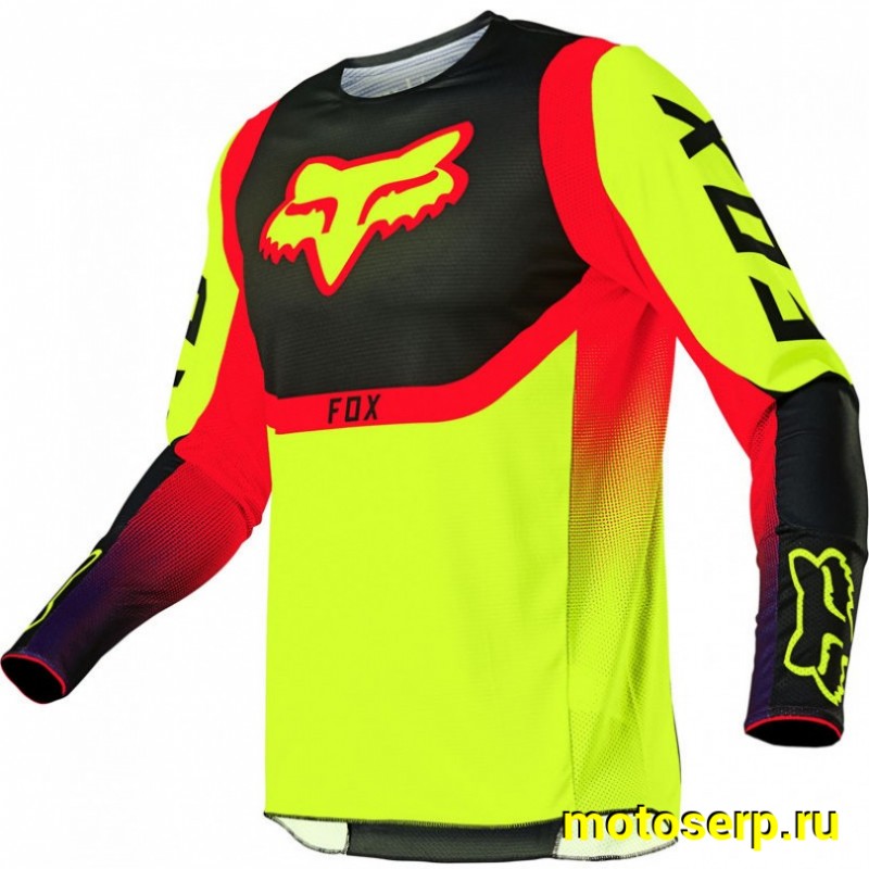 Купить  Джерси (футболка для мотокросса) Fox 180 Venin Youth Jersey Flow Red YL (25860-110-YL) подростковая (шт) (0 купить с доставкой по Москве и России, цена, технические характеристики, комплектация фото  - motoserp.ru