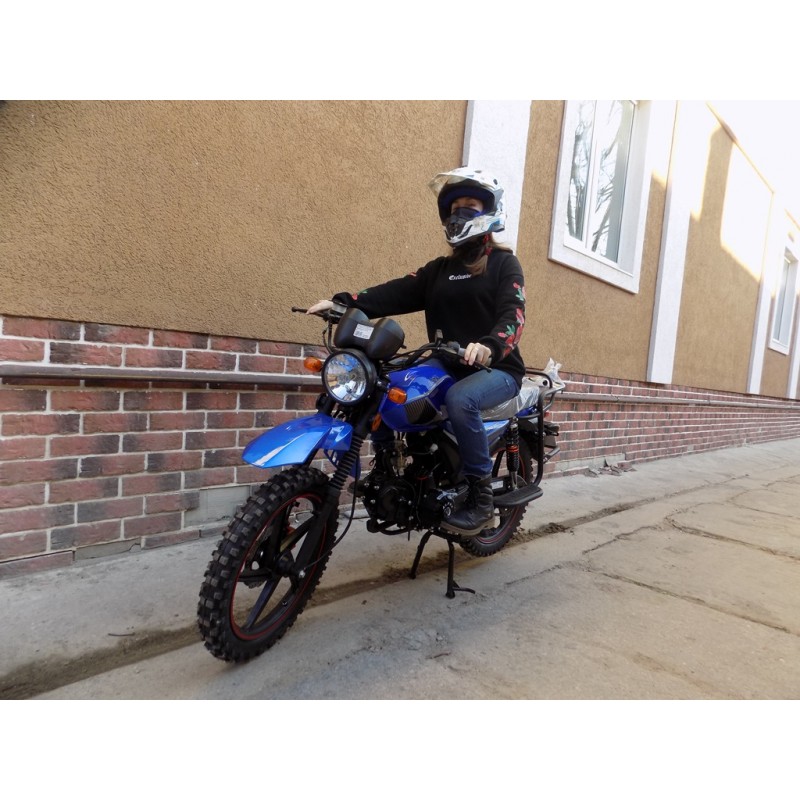 Купить  Мопед Rockot Alpha Offroad M-12 (Альфа ОффРоад) + ЦПГ Камуфляж  125сс, 4Т,возд. охл.,17"/17" диск./бараб. (шт) 01250 (Rockot купить с доставкой по Москве и России, цена, технические характеристики, комплектация фото  - motoserp.ru