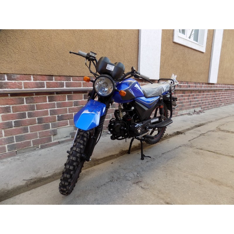 Купить  Мопед Rockot Alpha Offroad M-12 (Альфа ОффРоад) + ЦПГ Камуфляж  125сс, 4Т,возд. охл.,17"/17" диск./бараб. (шт) 01250 (Rockot купить с доставкой по Москве и России, цена, технические характеристики, комплектация фото  - motoserp.ru
