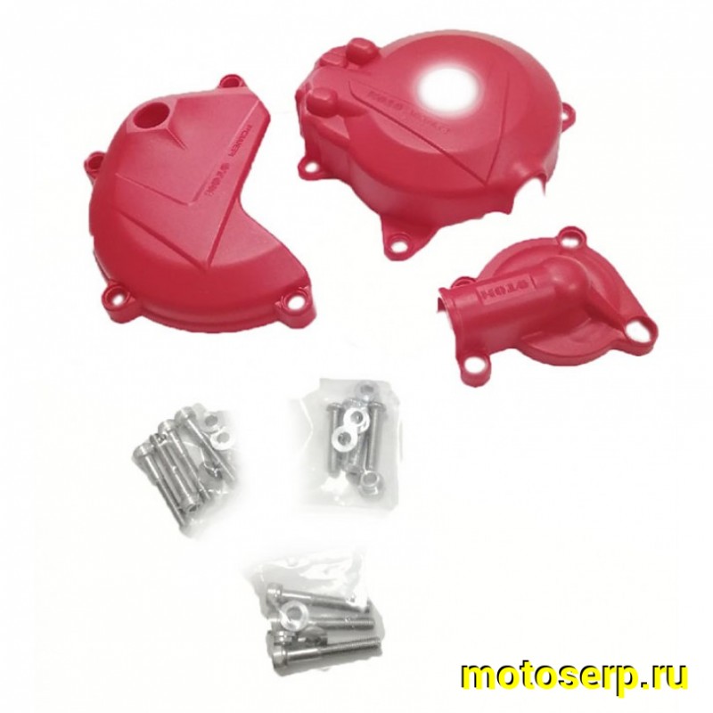 Купить  Защита крышек двигателя пластиковая (компл. 3 шт.) (красный) OTOM ZS 177FMM (NC250) (комп) (SM 934-3903 купить с доставкой по Москве и России, цена, технические характеристики, комплектация фото  - motoserp.ru
