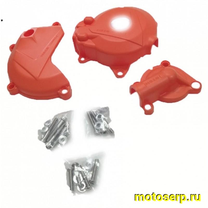 Купить  Защита крышек двигателя пластиковая (компл. 3 шт.) (оранжевый) OTOM ZS 177FMM (NC250) (комп) (SM 934-2351 купить с доставкой по Москве и России, цена, технические характеристики, комплектация фото  - motoserp.ru
