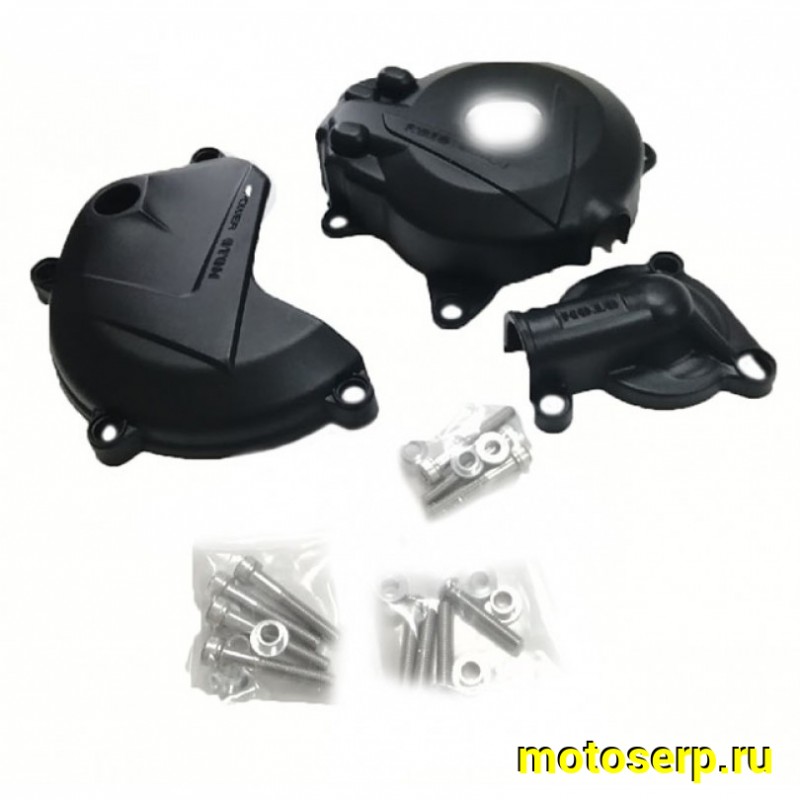 Купить  Защита крышек двигателя пластиковая (компл. 3 шт.) (черный) OTOM ZS 177FMM (NC250) (комп) (SM 934-2561 купить с доставкой по Москве и России, цена, технические характеристики, комплектация фото  - motoserp.ru