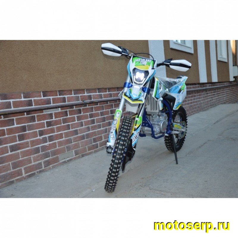 Купить  Мотоцикл Кросс/Эндуро Motoland X3 300W PRO (спортинв), 21/18, 174MN-3, 300сс, жидк.охл,  зеленый (2021)  (шт) (ML 15640 купить с доставкой по Москве и России, цена, технические характеристики, комплектация фото  - motoserp.ru