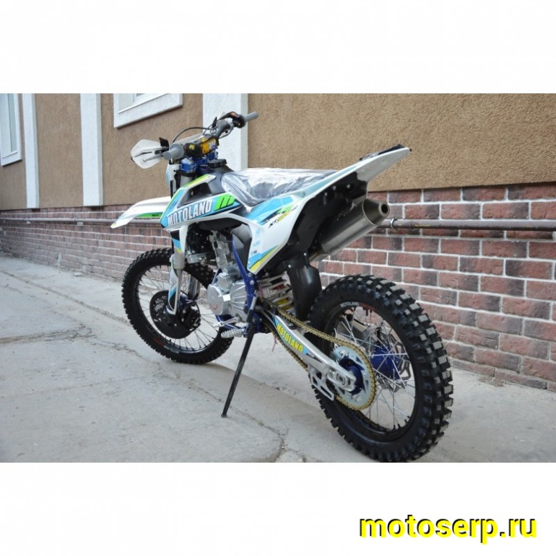 Купить  Мотоцикл Кросс/Эндуро Motoland X3 300W PRO (спортинв), 21/18, 174MN-3, 300сс, жидк.охл,  зеленый (2021)  (шт) (ML 15640 купить с доставкой по Москве и России, цена, технические характеристики, комплектация фото  - motoserp.ru