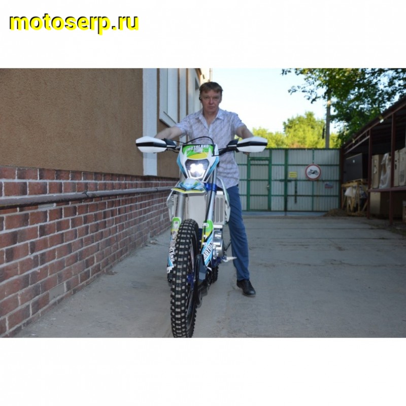 Купить  Мотоцикл Кросс/Эндуро Motoland X3 300W PRO (спортинв), 21/18, 174MN-3, 300сс, жидк.охл,  зеленый (2021)  (шт) (ML 15640 купить с доставкой по Москве и России, цена, технические характеристики, комплектация фото  - motoserp.ru