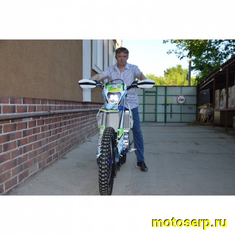 Купить  Мотоцикл Кросс/Эндуро Motoland X3 300W PRO (спортинв), 21/18, 174MN-3, 300сс, жидк.охл,  зеленый (2021)  (шт) (ML 15640 купить с доставкой по Москве и России, цена, технические характеристики, комплектация фото  - motoserp.ru