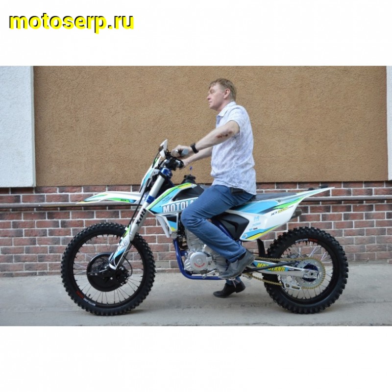 Купить  Мотоцикл Кросс/Эндуро Motoland X3 300W PRO (спортинв), 21/18, 174MN-3, 300сс, жидк.охл,  зеленый (2021)  (шт) (ML 15640 купить с доставкой по Москве и России, цена, технические характеристики, комплектация фото  - motoserp.ru