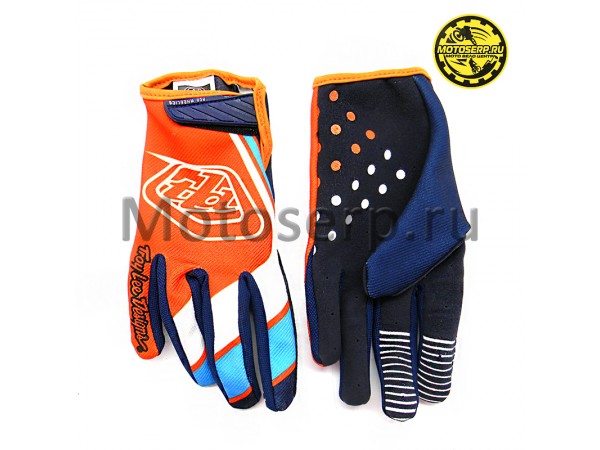Купить  Перчатки Troy Lee ST154 Orange р-р L (пар) (0 купить с доставкой по Москве и России, цена, технические характеристики, комплектация фото  - motoserp.ru