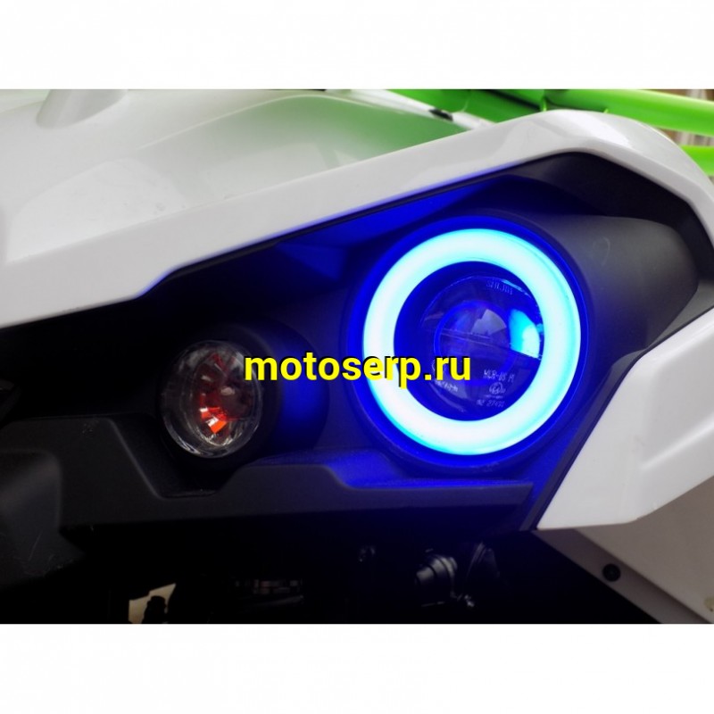 Купить  200cc Квадроцикл Motoland SHARK 200 200сс лебедка, ангельские глазки, линзы, спинка, рычаг перек. на баке и пр. (Mikilon) (шт) (ML 17336 купить с доставкой по Москве и России, цена, технические характеристики, комплектация фото  - motoserp.ru