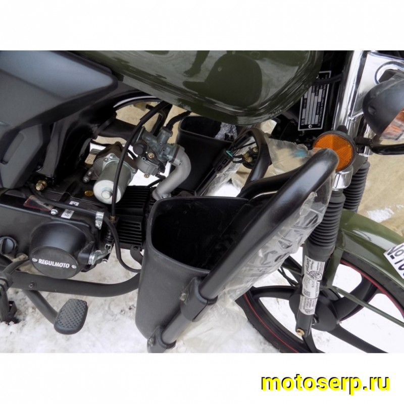 Купить  Мопед Regulmoto Alpha (RM-2) без кофра Синий 4Т; 50cc;  колеса 17/17"литые; 4пер, бар/бар (шт) 01100 (ФОТО купить с доставкой по Москве и России, цена, технические характеристики, комплектация фото  - motoserp.ru