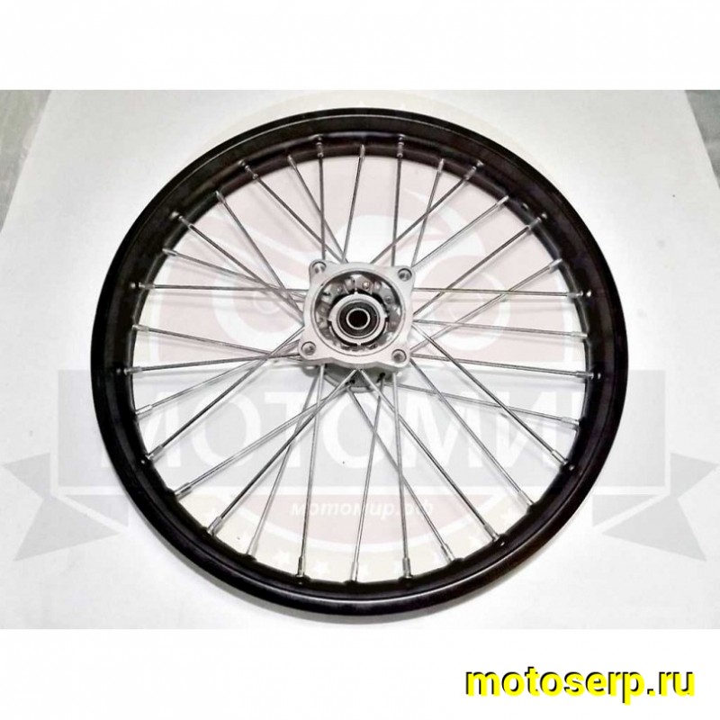 Купить  Колесо 17" переднее (диск колеса) спицованное 1,4-17" (ось 15мм) Fighter125 (шт) (MM 89339 купить с доставкой по Москве и России, цена, технические характеристики, комплектация фото  - motoserp.ru