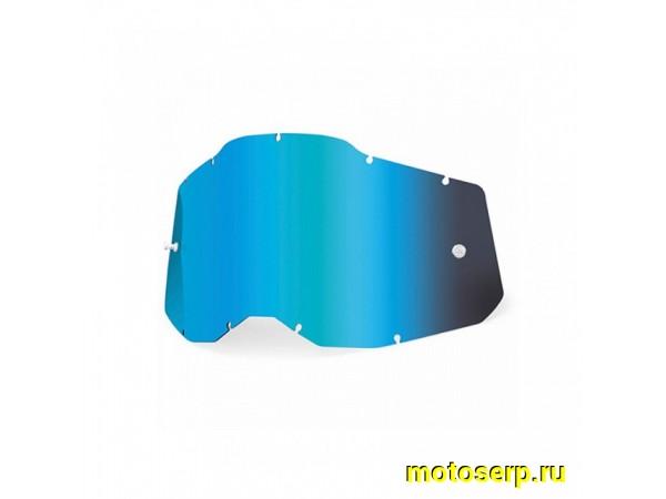 Купить  Стекло для очков сменное (линза) 100% RC2/AC2/ST2 Replacement Lens Blue (51008-107-01) (шт) (Fox УТ-00003294 купить с доставкой по Москве и России, цена, технические характеристики, комплектация фото  - motoserp.ru