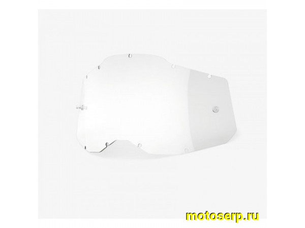 Купить  Стекло для очков сменное (линза) 100% RC2/AC2/ST2 Replacement Lens Clear (51008-101-01) (шт) (Fox УТ-00003295 купить с доставкой по Москве и России, цена, технические характеристики, комплектация фото  - motoserp.ru
