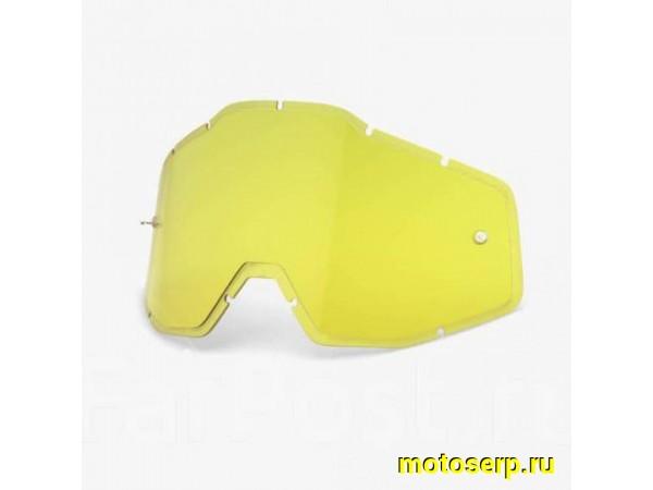 Купить  Стекло для очков сменное (линза) 100% RC2/AC2/ST2 Replacement Lens Yellow (51008-108-01) (шт) (Fox УТ-00003315 купить с доставкой по Москве и России, цена, технические характеристики, комплектация фото  - motoserp.ru