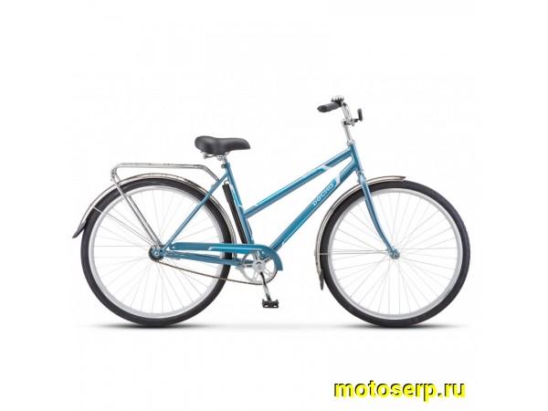 Купить  ====28" ДЕСНА ВОЯЖ (Lady) (Десна Вояж) (Жен) 28"; 1ск; рама-сталь; тормоз-ножной; вилка стальная-жесткая; дв.обод (шт) (0 купить с доставкой по Москве и России, цена, технические характеристики, комплектация фото  - motoserp.ru