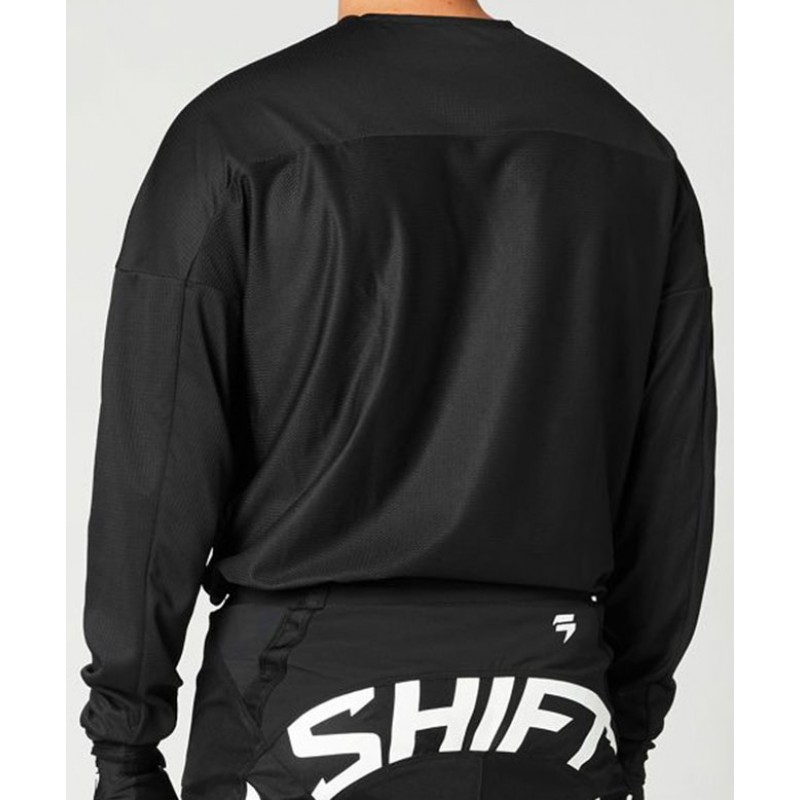 Купить  Джерси (футболка для мотокросса) Shift White Label Bliss Jersey р-р. M (Black/White, 2021) (26219-018-M) (шт) (0 купить с доставкой по Москве и России, цена, технические характеристики, комплектация фото  - motoserp.ru