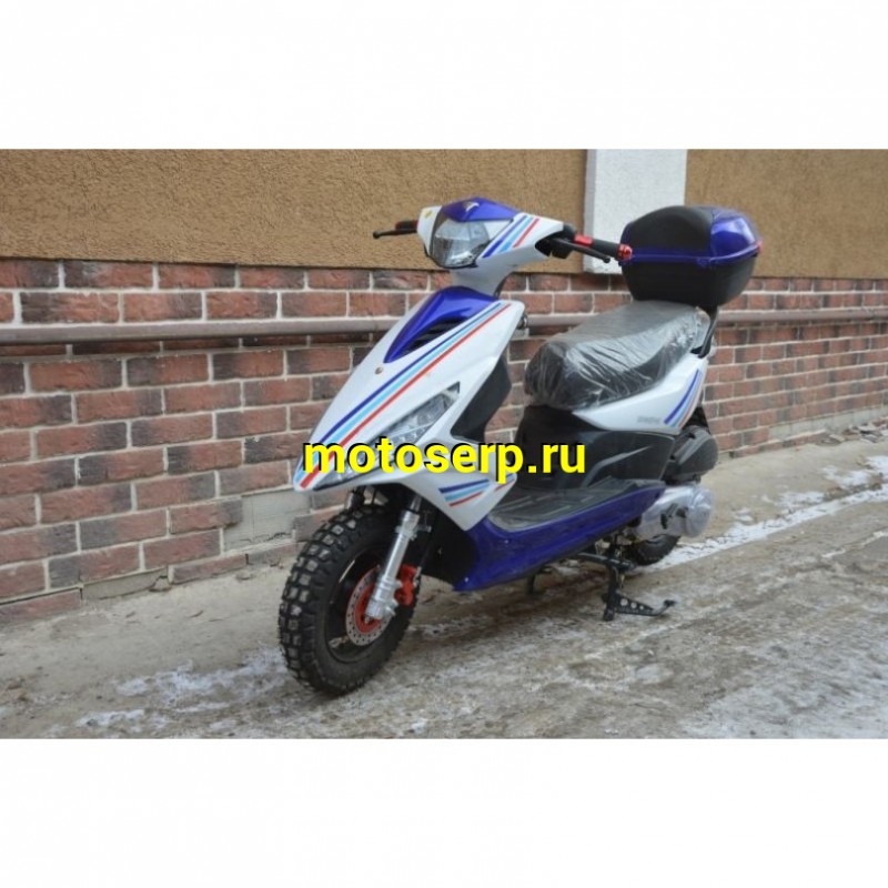 Купить  Скутер VENTO CORSA (Кофр) (Венто Корса) 50 cc; с КОФРОМ, 1,5 местный, 4Т, возд. охлажд., диск/барабан, кол. 10"/10"(шт) 01500 (Vento купить с доставкой по Москве и России, цена, технические характеристики, комплектация фото  - motoserp.ru