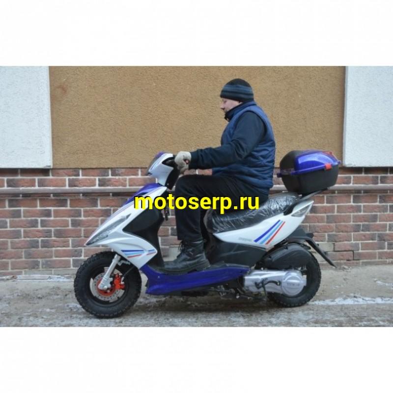 Купить  Скутер VENTO CORSA (Кофр) (Венто Корса) 50 cc; с КОФРОМ, 1,5 местный, 4Т, возд. охлажд., диск/барабан, кол. 10"/10"(шт) 01500 (Vento купить с доставкой по Москве и России, цена, технические характеристики, комплектация фото  - motoserp.ru