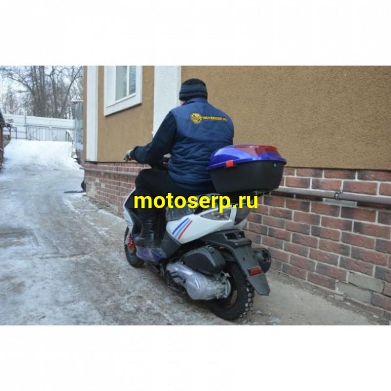 Купить  Скутер VENTO CORSA (Кофр) (Венто Корса) 50 cc; с КОФРОМ, 1,5 местный, 4Т, возд. охлажд., диск/барабан, кол. 10"/10"(шт) 01500 (Vento купить с доставкой по Москве и России, цена, технические характеристики, комплектация фото  - motoserp.ru