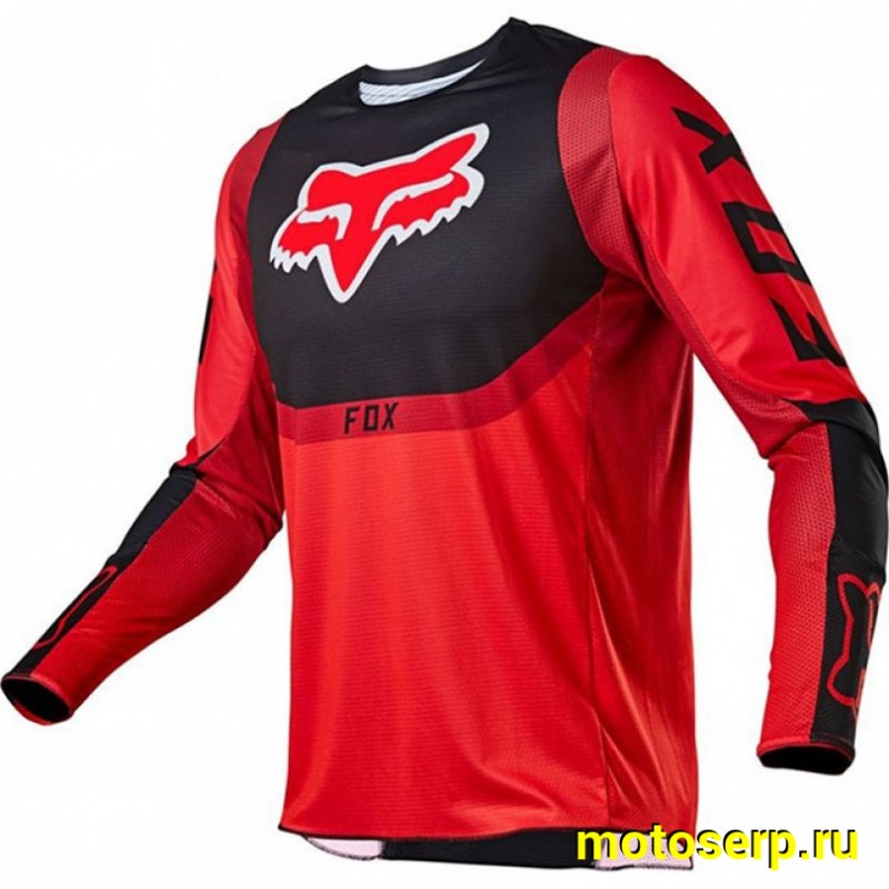 Купить  Джерси (футболка для мотокросса) Fox 360 Voke Youth Jersey (Flow Red, YM, 2021 (25860-110-YM) подростковая (шт) (0 купить с доставкой по Москве и России, цена, технические характеристики, комплектация фото  - motoserp.ru