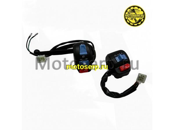 Купить  Переключатели руля (ПК) блок переключателя (7, 8+1+1) Irbis Z50R,STINGER,TACTIC,KAORI,CENTRINO (пара) (MT (ТАТА 10154747 купить с доставкой по Москве и России, цена, технические характеристики, комплектация фото  - motoserp.ru