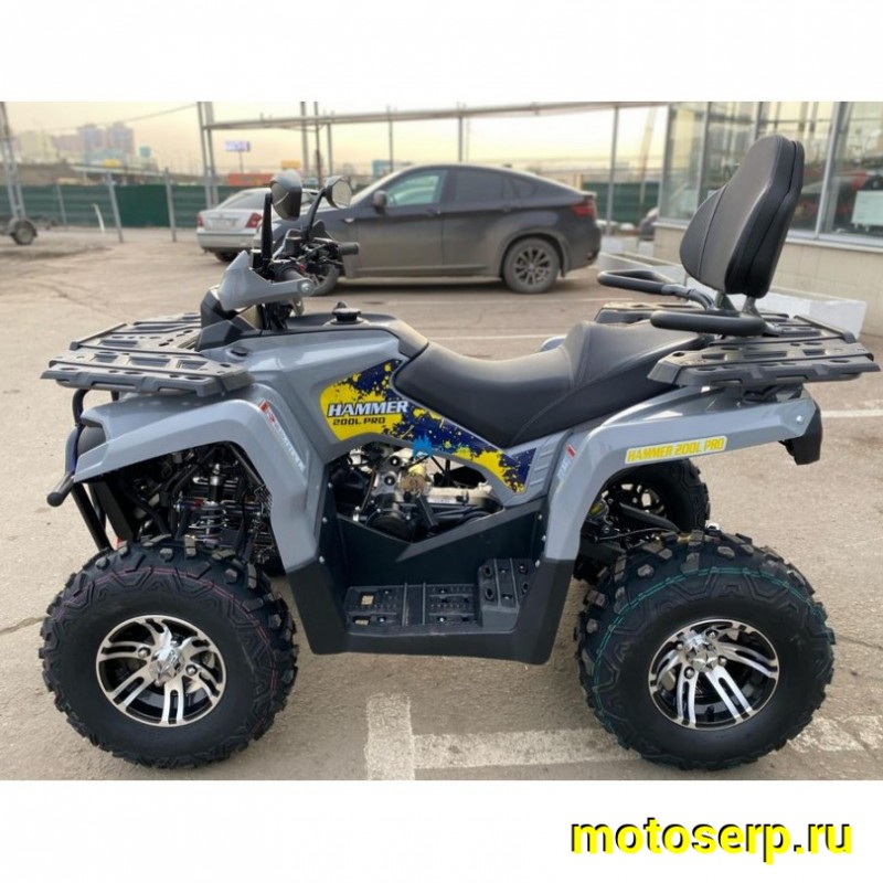 Купить  200cc Квадроцикл Regulmoto Hammer Mikilon-200 Lux Long 200сс, (Mikilon), вариатор, литые колеса (шт) (Regul (ФОТО купить с доставкой по Москве и России, цена, технические характеристики, комплектация фото  - motoserp.ru