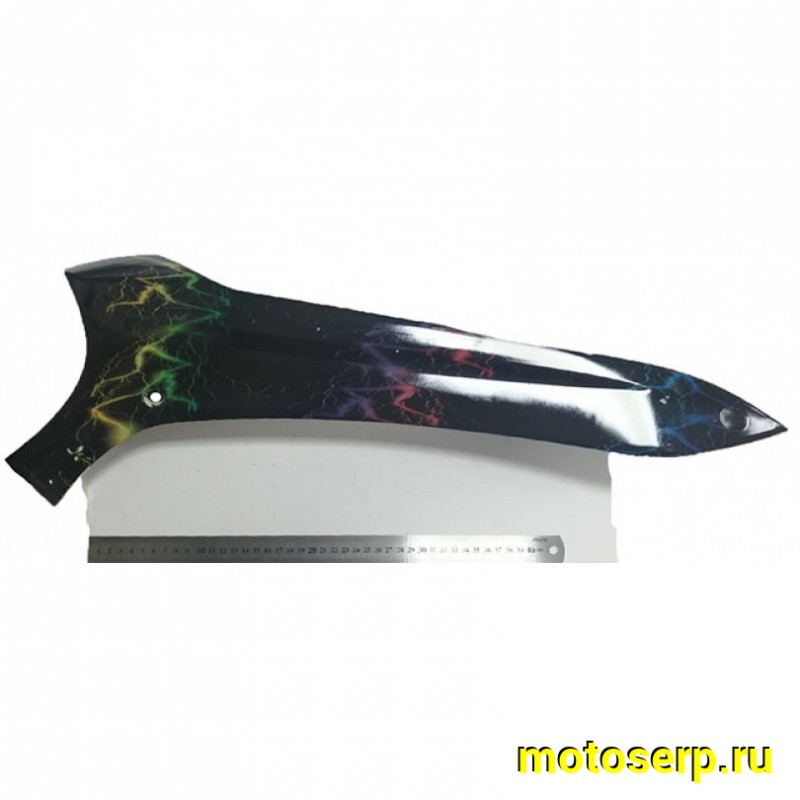 Купить  Обтекатель боковой (лыжа;порог) VENTO CORSA левый BLACK GLOSS (черный глянцевый) (шт)  (Vento 22676 (0 купить с доставкой по Москве и России, цена, технические характеристики, комплектация фото  - motoserp.ru