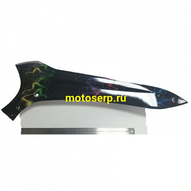 Купить  Обтекатель боковой (лыжа;порог) VENTO CORSA левый BLACK GLOSS (черный глянцевый) (шт)  (Vento 22676 (0 купить с доставкой по Москве и России, цена, технические характеристики, комплектация фото  - motoserp.ru