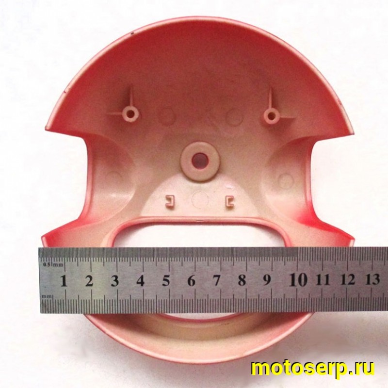 Купить  Пластик накладка декоративная крепления руля VENTO RETRO RED MATT (красный матовый) (центральная) (шт) (Vento 22674 купить с доставкой по Москве и России, цена, технические характеристики, комплектация фото  - motoserp.ru