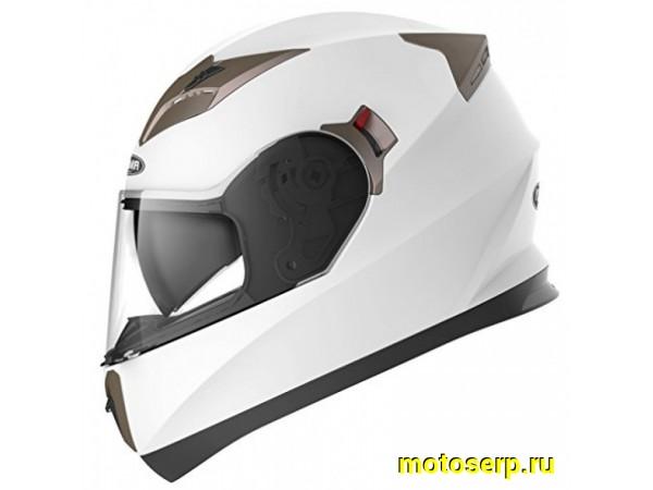 Купить  Шлем закрытый YM-829  белый XL интеграл (шт) (Vento 22851 купить с доставкой по Москве и России, цена, технические характеристики, комплектация фото  - motoserp.ru