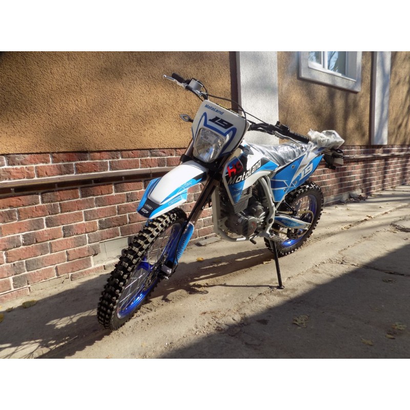 Купить  Мотоцикл Кросс/Эндуро Motoland XT 250 HS Выпуск 2021г.(ЭПТС) (репл Husqvarna-125), 21/18, 172FMM, 250сс, 4Т, 5 пер.,возд.охл, СИНИЙ  (шт) (ML 15362 (0 купить с доставкой по Москве и России, цена, технические характеристики, комплектация фото  - motoserp.ru