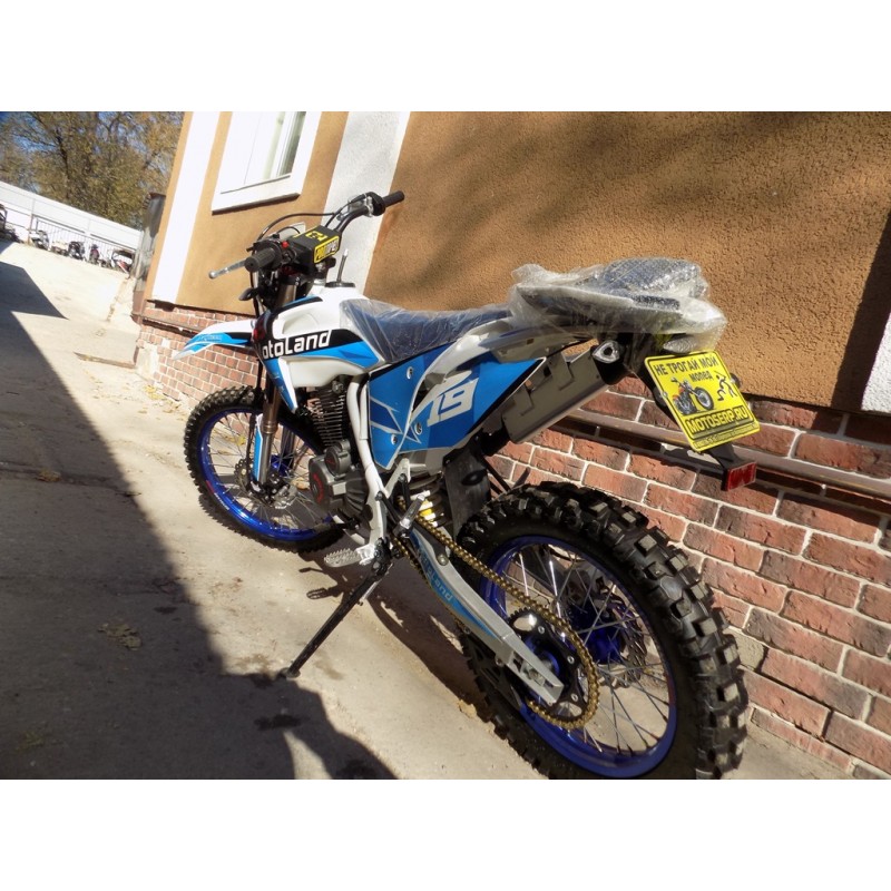 Купить  Мотоцикл Кросс/Эндуро Motoland XT 250 HS Выпуск 2021г.(ЭПТС) (репл Husqvarna-125), 21/18, 172FMM, 250сс, 4Т, 5 пер.,возд.охл, СИНИЙ  (шт) (ML 15362 (0 купить с доставкой по Москве и России, цена, технические характеристики, комплектация фото  - motoserp.ru