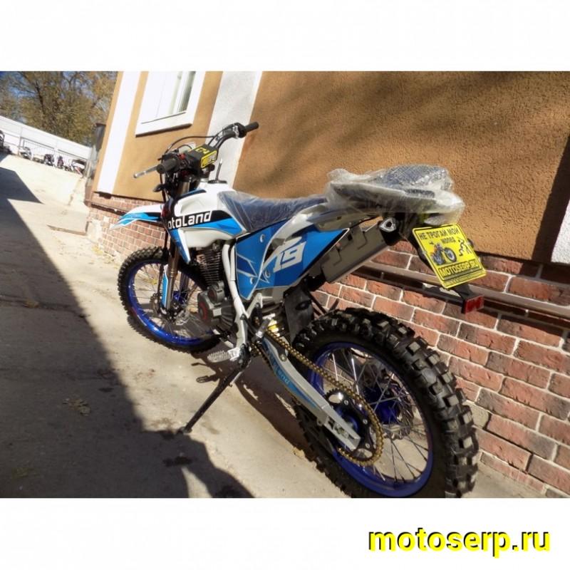 Купить  Мотоцикл Кросс/Эндуро Motoland XT 250 HS (ЭПТС) (репл Husqvarna-125), 21/18, 172FMM, 250сс, 4Т, 5 пер.,возд.охл, СИНИЙ  (шт) (ML 15362 (0 купить с доставкой по Москве и России, цена, технические характеристики, комплектация фото  - motoserp.ru