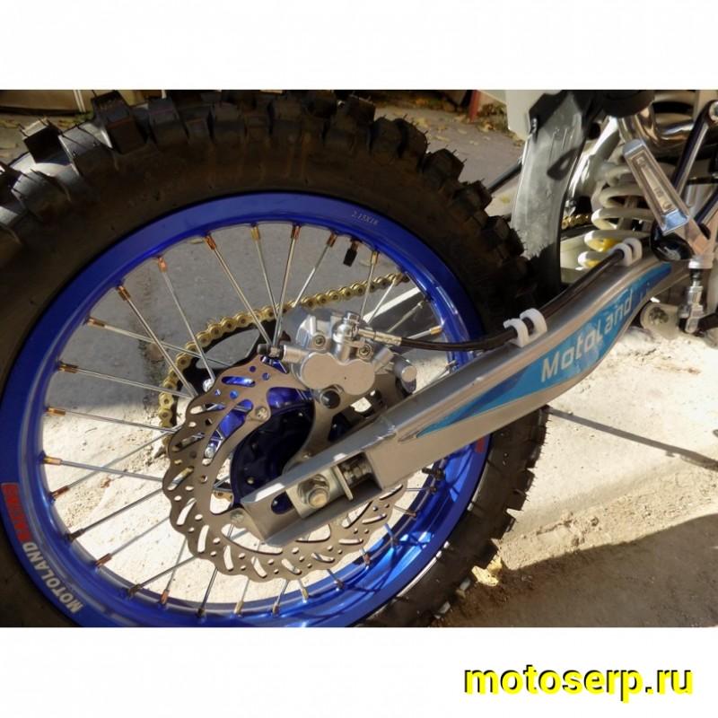 Купить  Мотоцикл Кросс/Эндуро Motoland XT 250 HS (ЭПТС) (репл Husqvarna-125), 21/18, 172FMM, 250сс, 4Т, 5 пер.,возд.охл, СИНИЙ  (шт) (ML 15362 (0 купить с доставкой по Москве и России, цена, технические характеристики, комплектация фото  - motoserp.ru