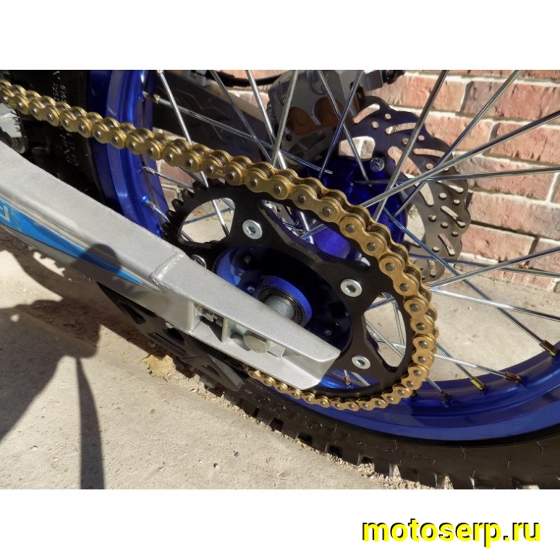 Купить  Мотоцикл Кросс/Эндуро Motoland XT 250 HS (ЭПТС) (репл Husqvarna-125), 21/18, 172FMM, 250сс, 4Т, 5 пер.,возд.охл, СИНИЙ  (шт) (ML 15362 (0 купить с доставкой по Москве и России, цена, технические характеристики, комплектация фото  - motoserp.ru