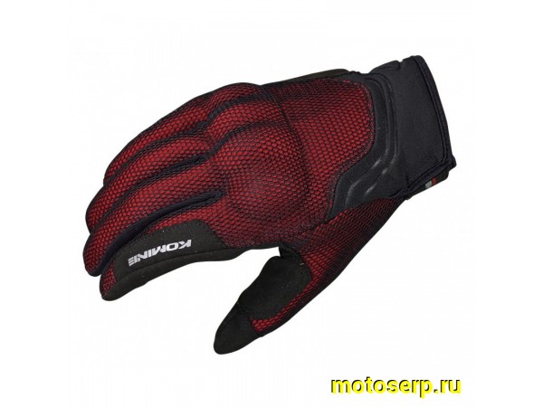 Купить  Перчатки KOMINE GK-194 Red р-р XL (пар) (0 купить с доставкой по Москве и России, цена, технические характеристики, комплектация фото  - motoserp.ru