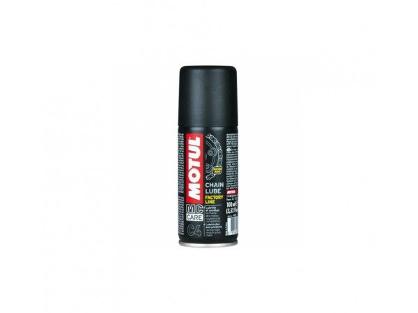 Купить  Смазка цепи MOTUL C4 Chain Lube Factory Line C4 0.1l (100гр) (шт) (MOTUL 106423 купить с доставкой по Москве и России, цена, технические характеристики, комплектация фото  - motoserp.ru