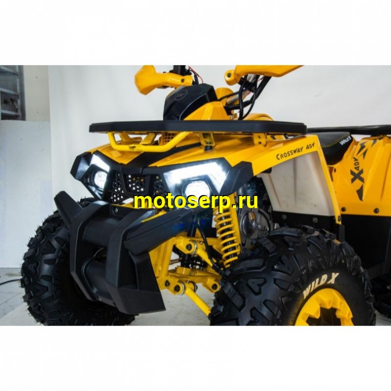 Купить  ====125cc Квадроцикл Motoland WILD-125 X A 125сс, БАЛАНСИР! утилит, 2х4, колеса 8", ЖЕЛТЫЙ  (шт) (ML 17621 купить с доставкой по Москве и России, цена, технические характеристики, комплектация фото  - motoserp.ru