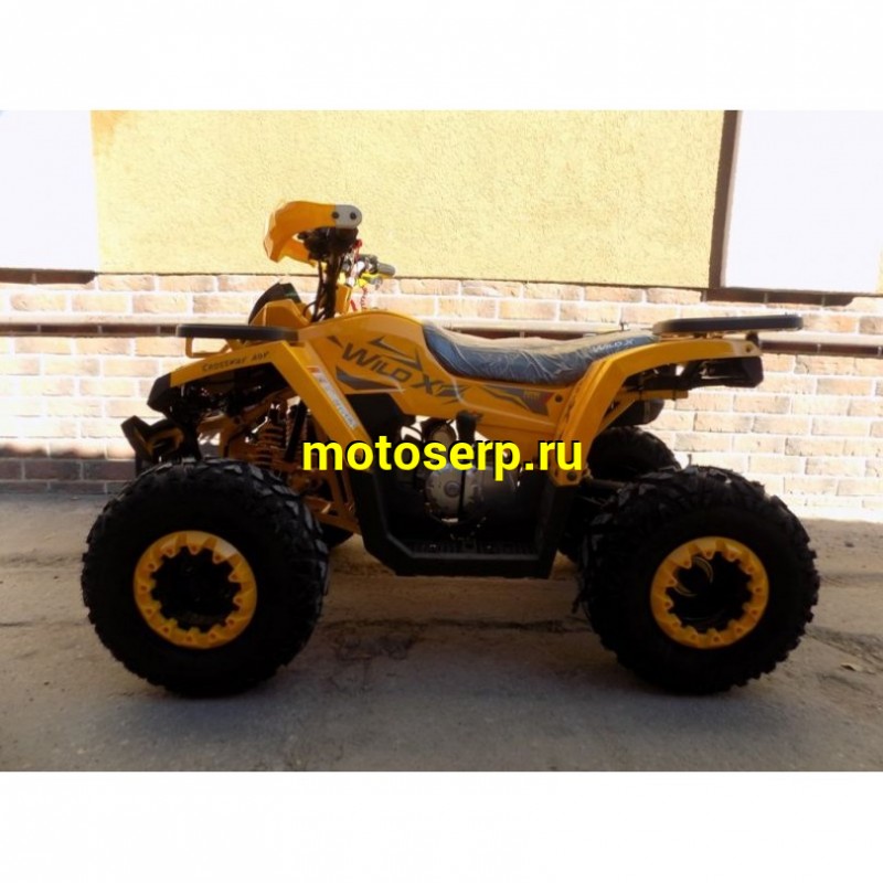 Купить  ====125cc Квадроцикл Motoland WILD-125 X A 125сс, БАЛАНСИР! утилит, 2х4, колеса 8", ЖЕЛТЫЙ  (шт) (ML 17621 купить с доставкой по Москве и России, цена, технические характеристики, комплектация фото  - motoserp.ru