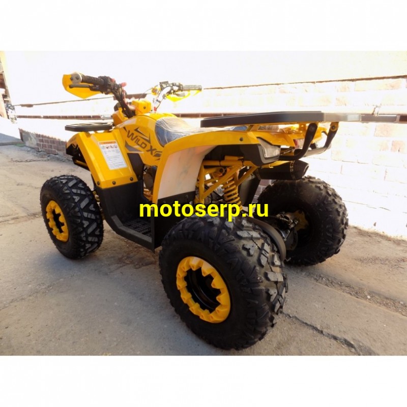 Купить  ====125cc Квадроцикл Motoland WILD-125 X A 125сс, БАЛАНСИР! утилит, 2х4, колеса 8", ЖЕЛТЫЙ  (шт) (ML 17621 купить с доставкой по Москве и России, цена, технические характеристики, комплектация фото  - motoserp.ru