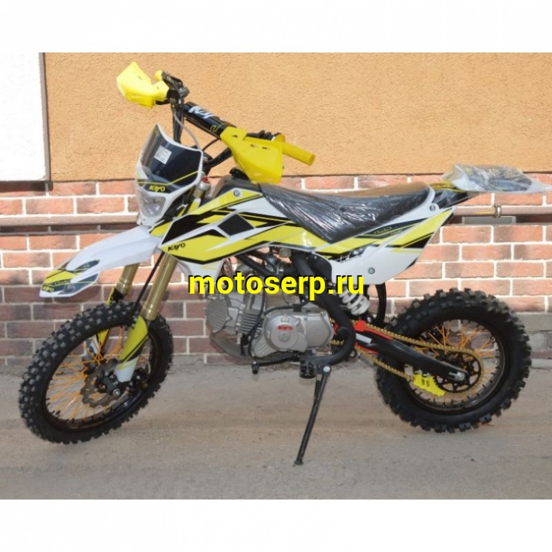 Купить  ====Питбайк KAYO EVOLUTION YX150EM Rolling Moto (спортинв), 17/14,  4Т., мех.КПП, масл. охл., диск/диск., (шт) купить с доставкой по Москве и России, цена, технические характеристики, комплектация фото  - motoserp.ru